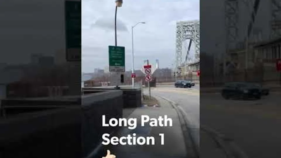 HBTrails video thumbnail: Hiking the Long Path Trail Section 1 - Video Clips