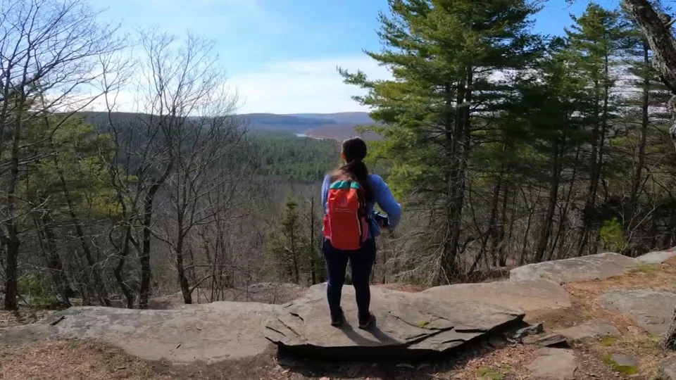 HBTrails video thumbnail: Tusten Mountain Trail Hike