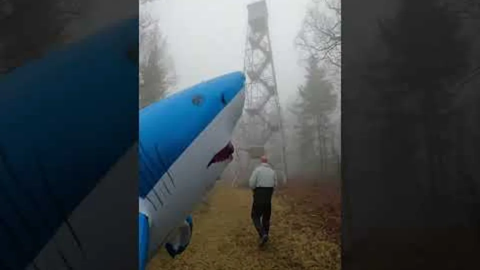 HBTrails video thumbnail: Red Hill Fire Tower in the Catskills